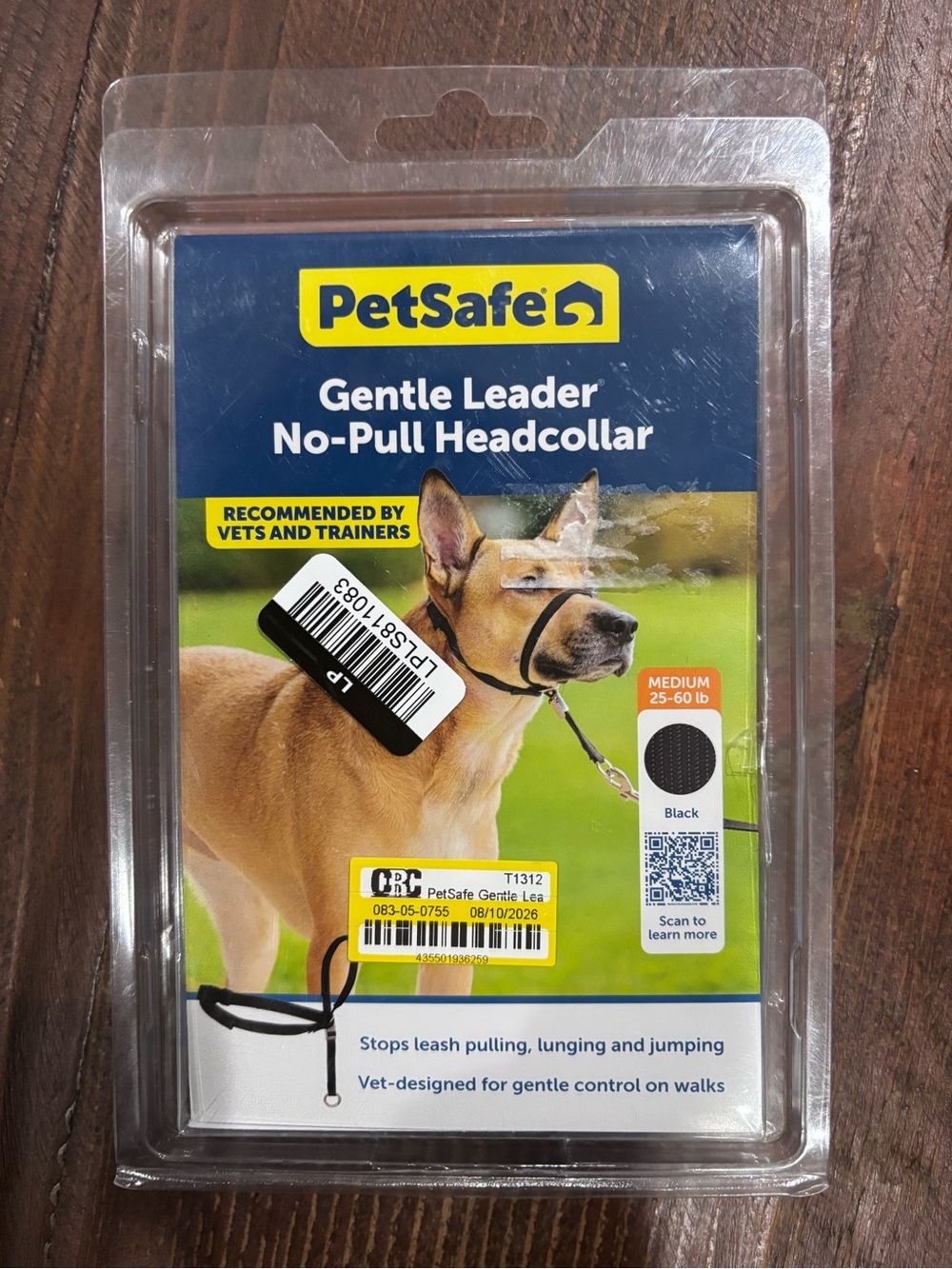 PetSafe Gentle Leader No-Pull Headcollar - Medium Dogs 25-60LBs - Sealed in Box